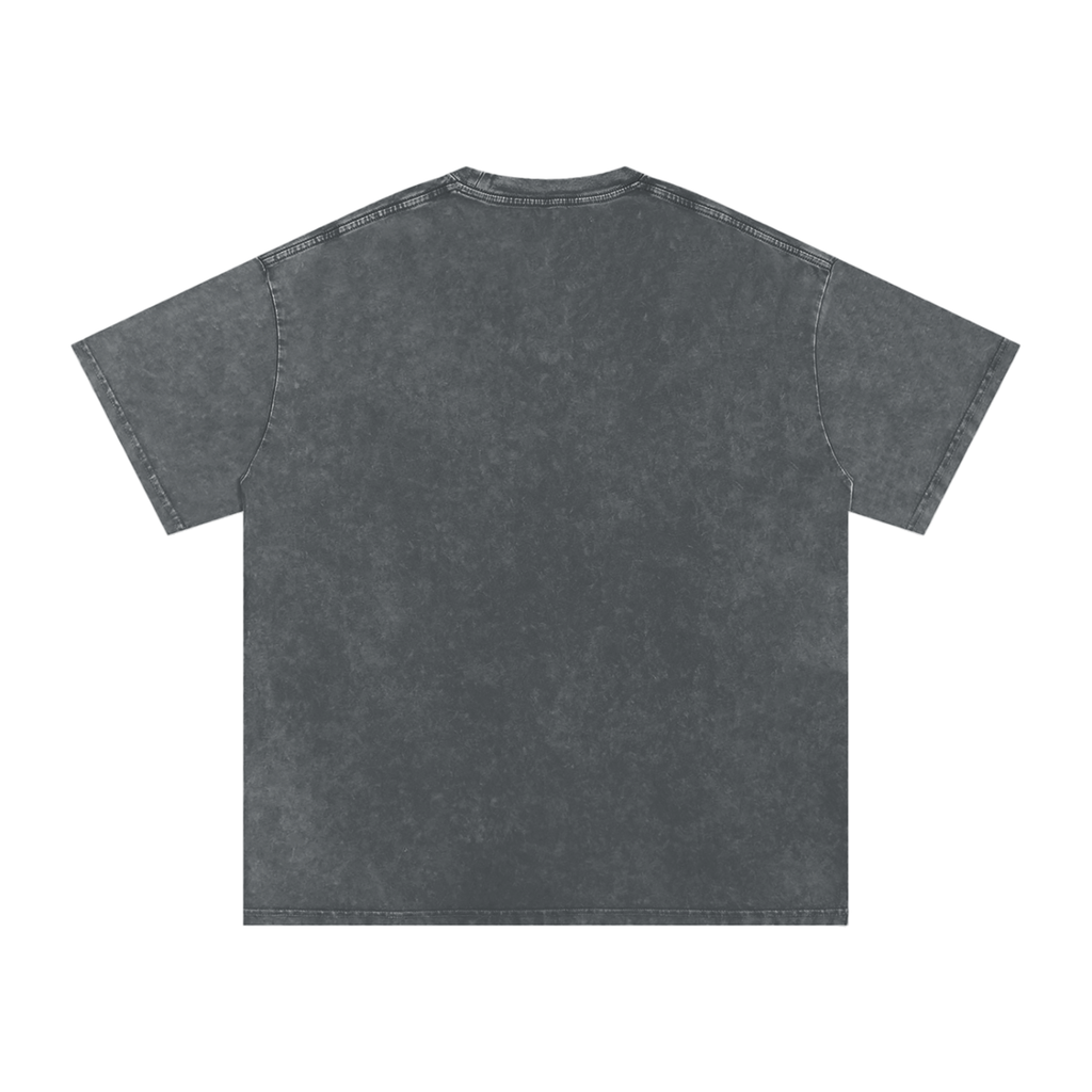 Dogs-Snow Washed Oversized Cotton T-Shirt