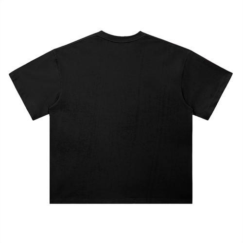 Cool Cats-Heavyweight Drop Shoulder Cotton T-Shirt
