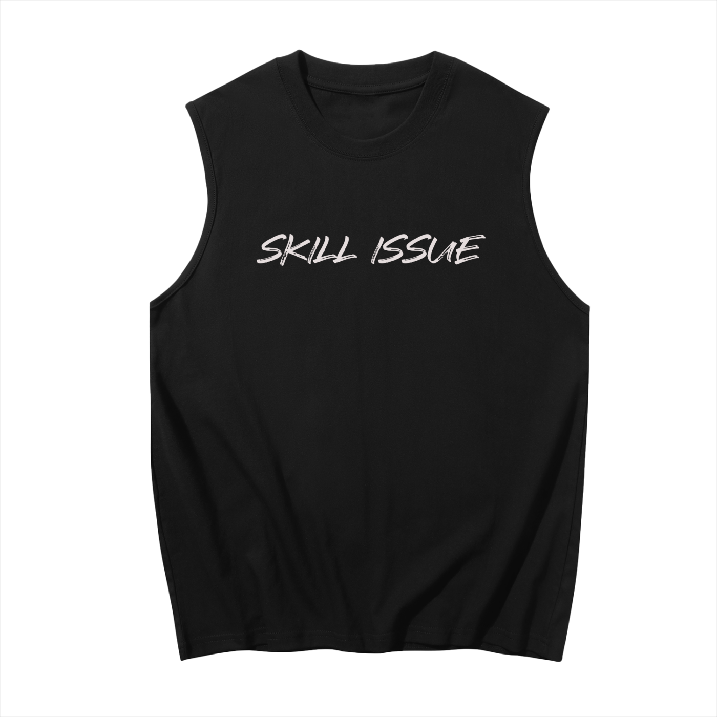 Skill-Men's Sleeveless Cotton Tank Top