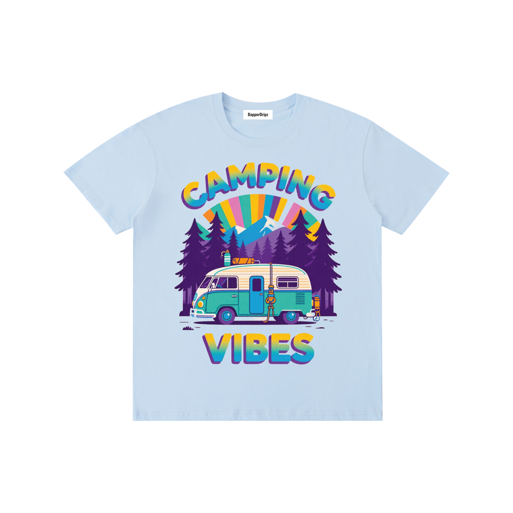 Camping-Pure Cotton Unisex T-Shirt