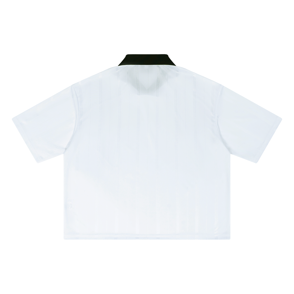 Dapper -Unisex Striped Boxy Soccer Jersey