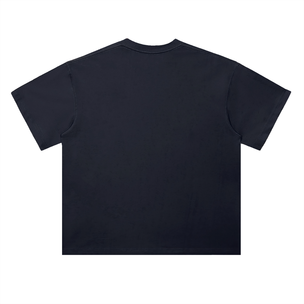 Cool Cats-Heavyweight Drop Shoulder Cotton T-Shirt