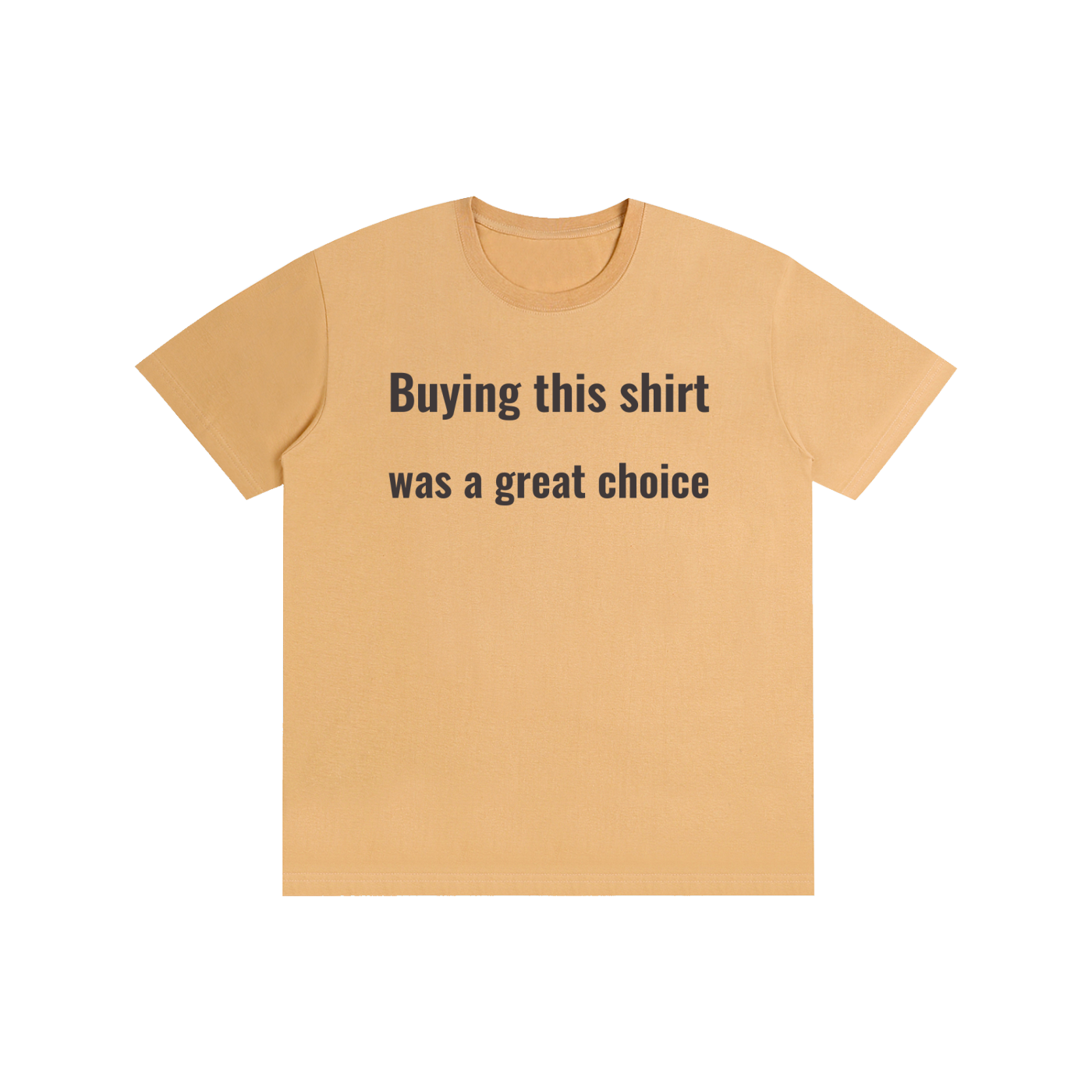 Buying-Pure Cotton Unisex T-Shirt