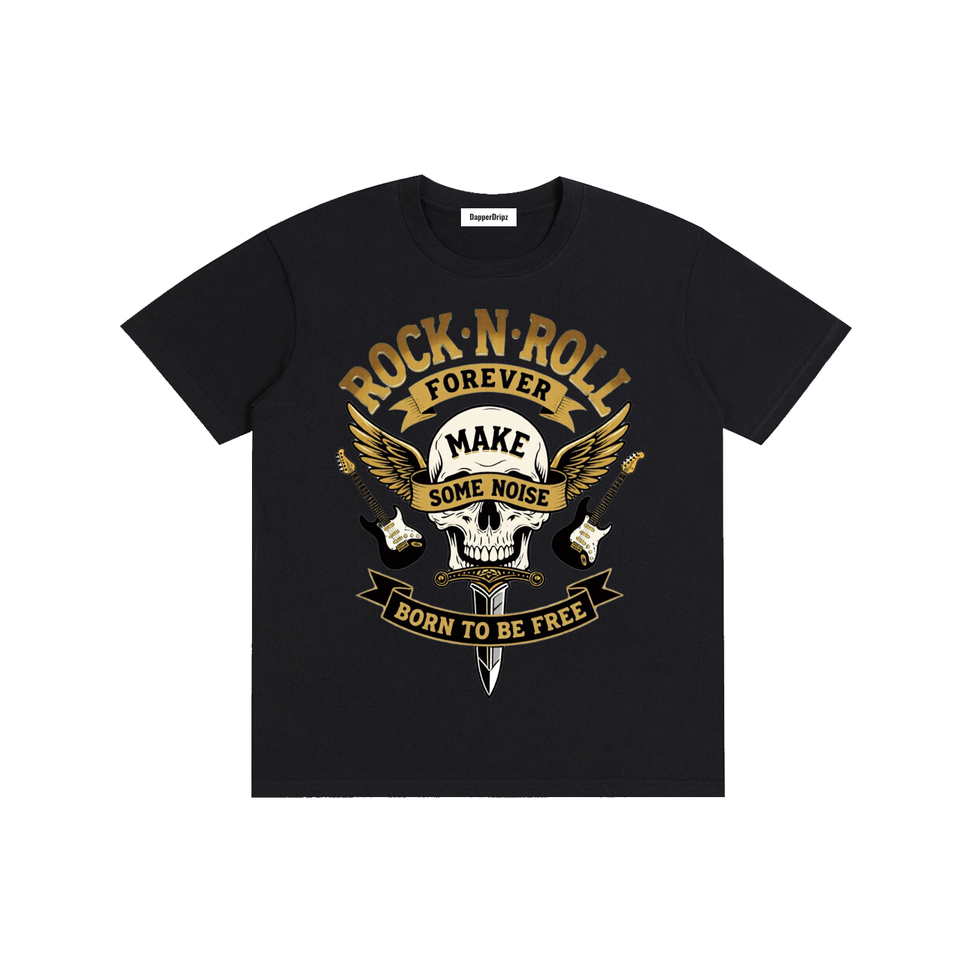 Rock-Pure Cotton Unisex T-Shirt