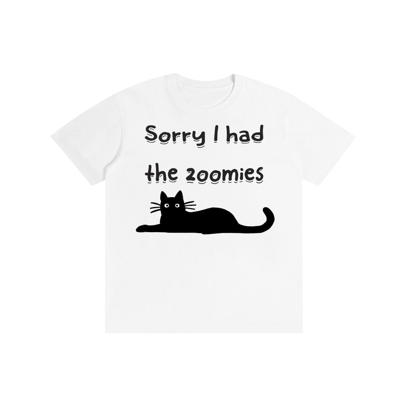 Zoomies-Pure Cotton Unisex T-Shirt