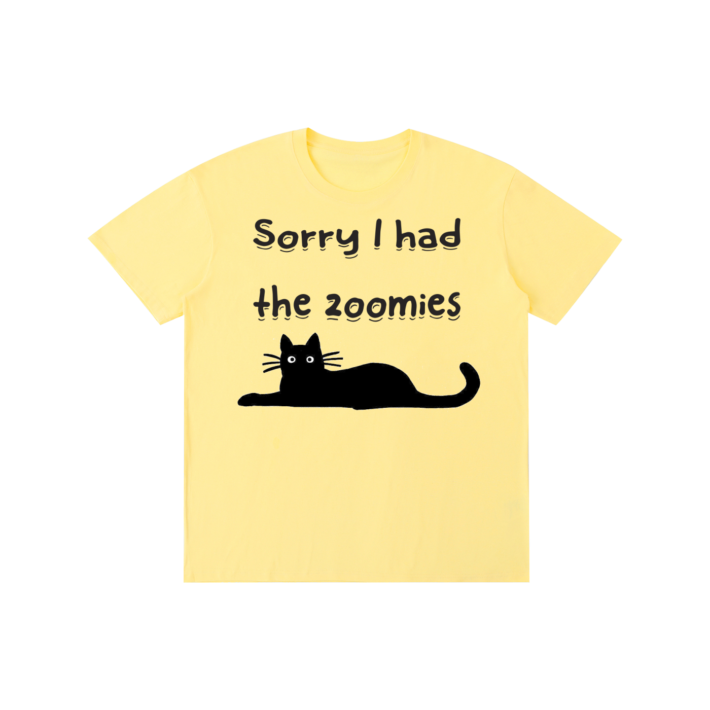 Zoomies-Pure Cotton Unisex T-Shirt