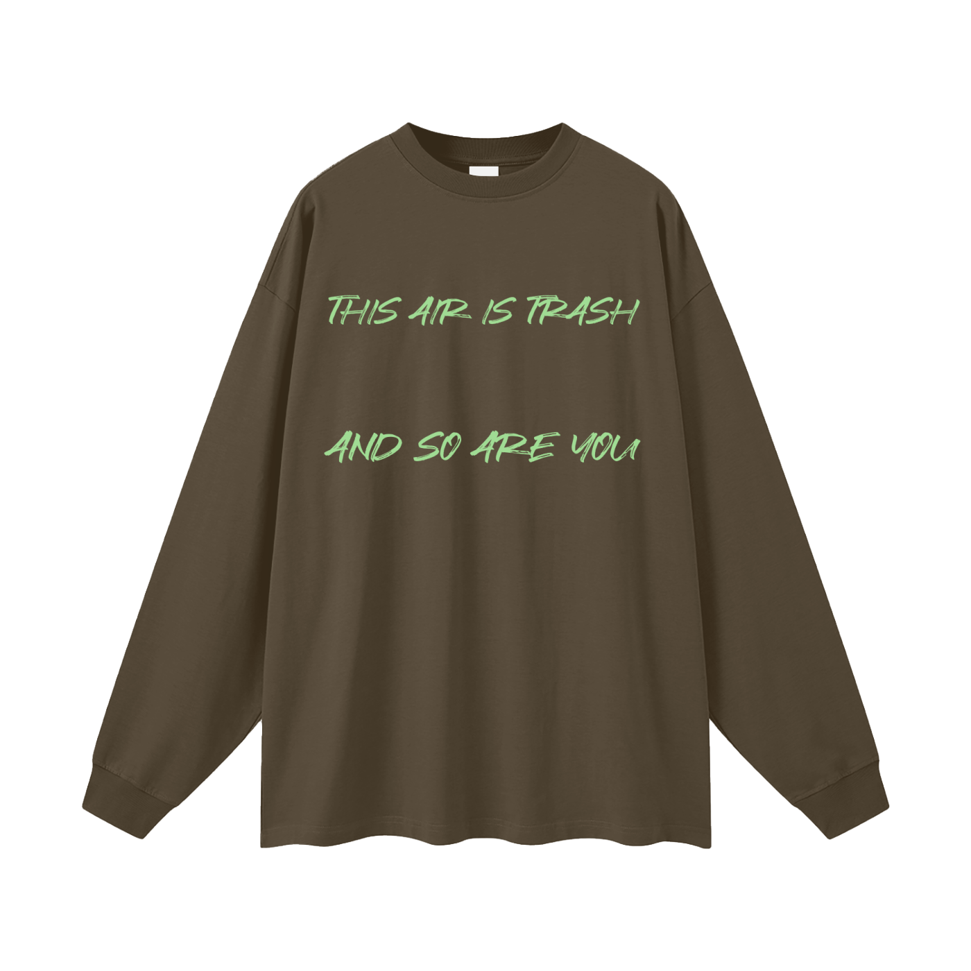 Oversized Unisex Long Sleeve T-Shirt