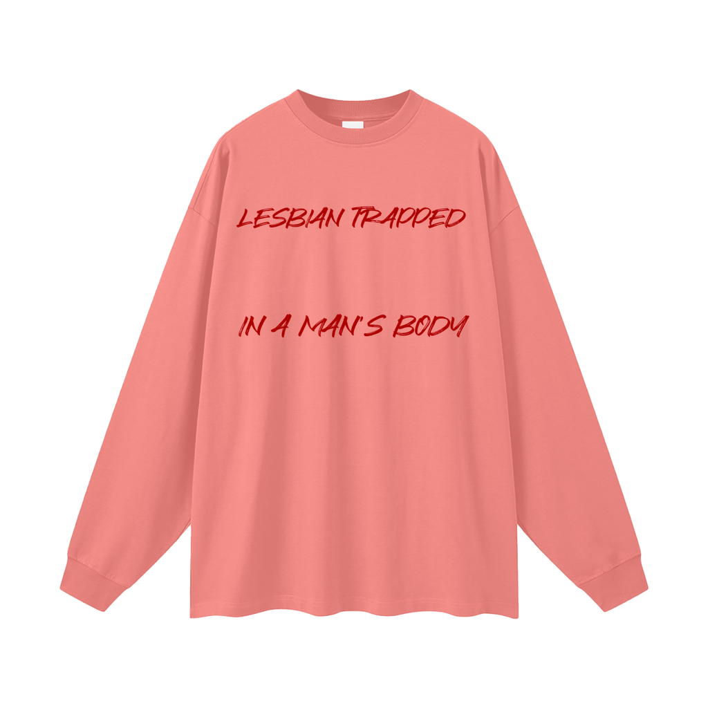 Lesb-Oversized Unisex Long Sleeve T-Shirt