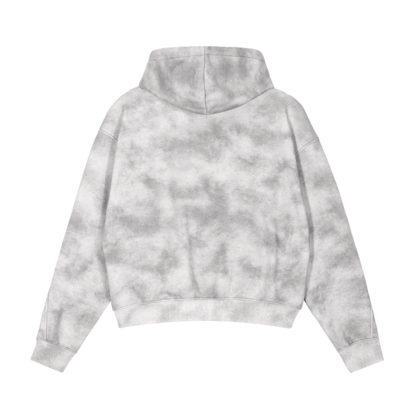 Dap-Dirty Washed Zip-Up Fleece Hoodie