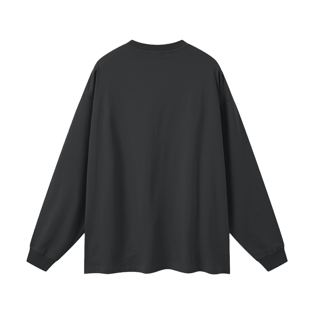 Dumb-Oversized Unisex Long Sleeve T-Shirt