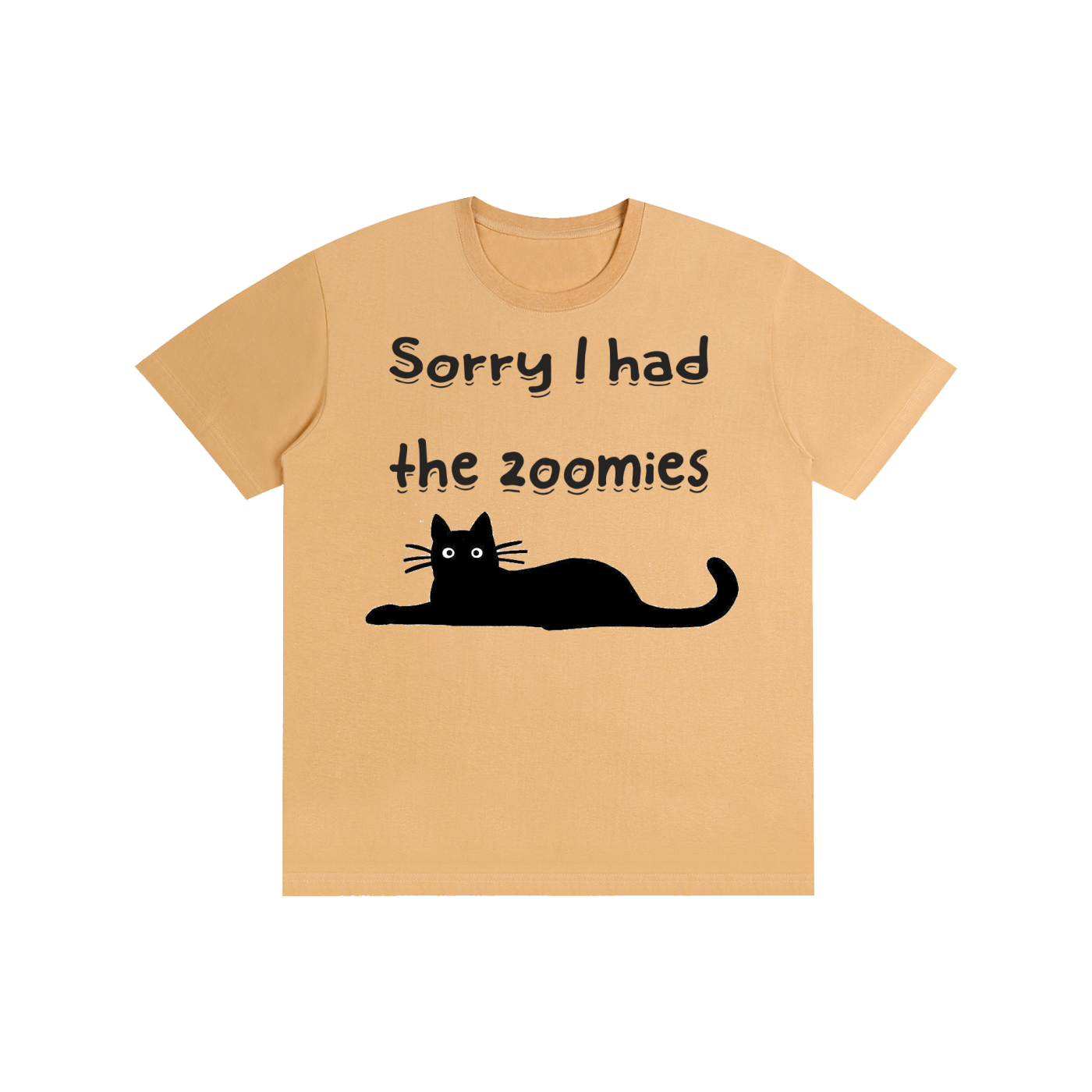 Zoomies-Pure Cotton Unisex T-Shirt