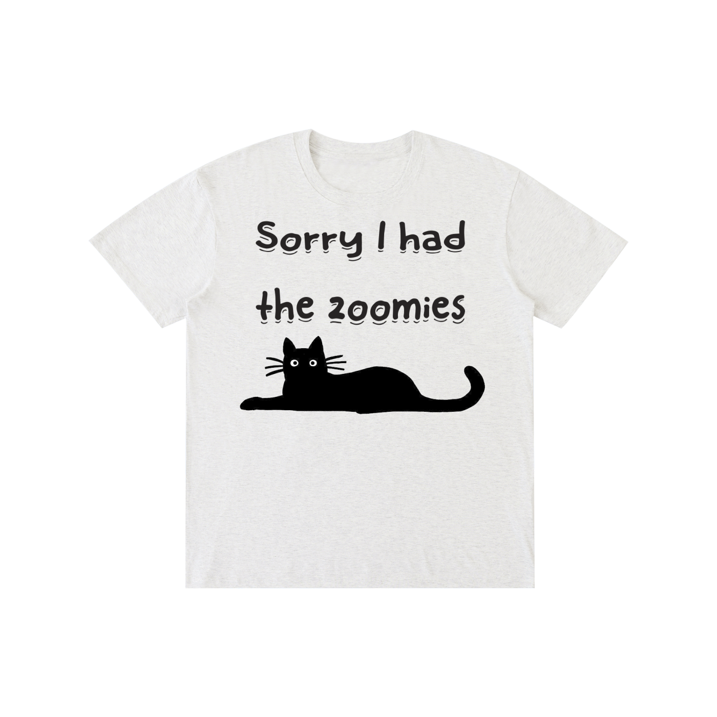 Zoomies-Pure Cotton Unisex T-Shirt