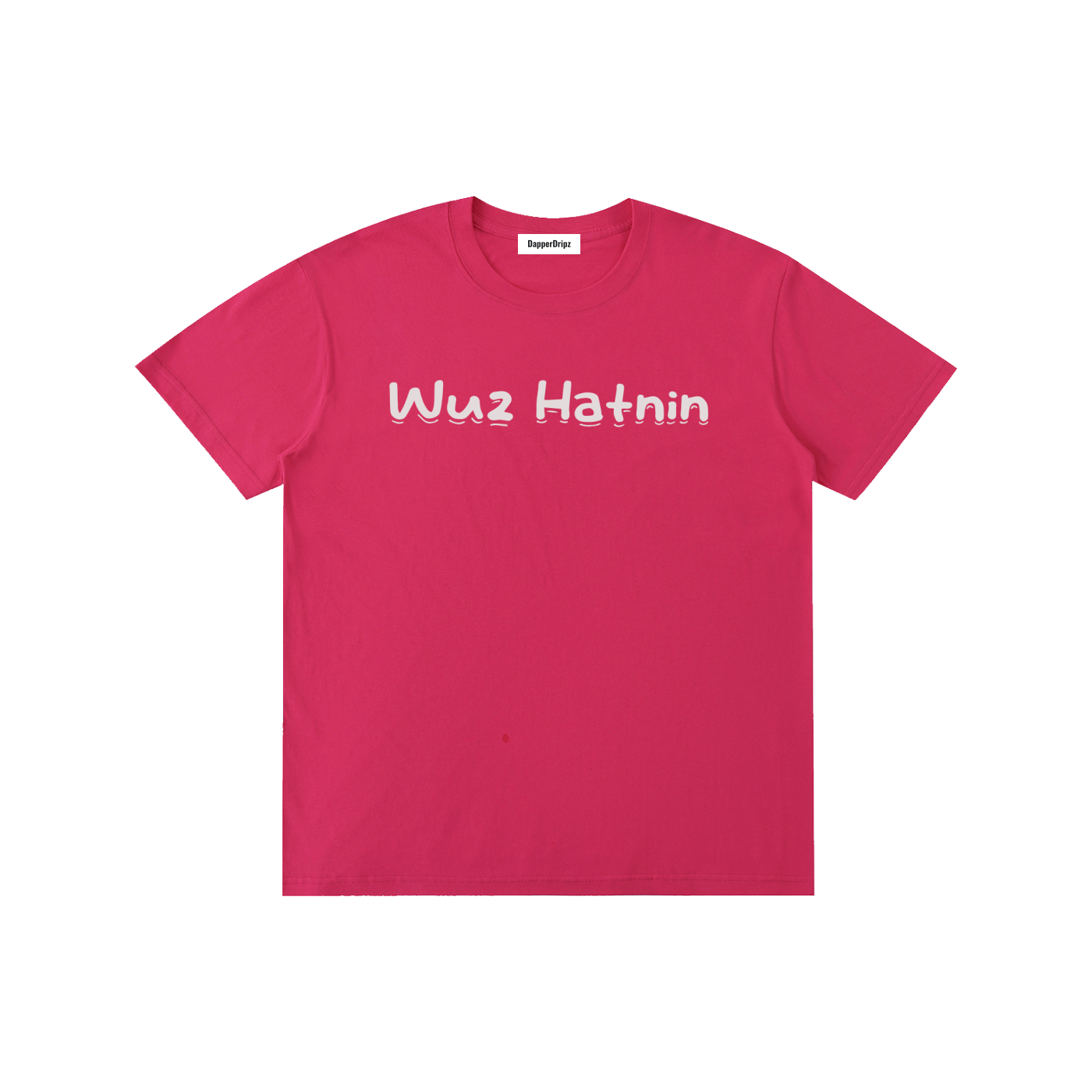 Wuz-Pure Cotton Unisex T-Shirt