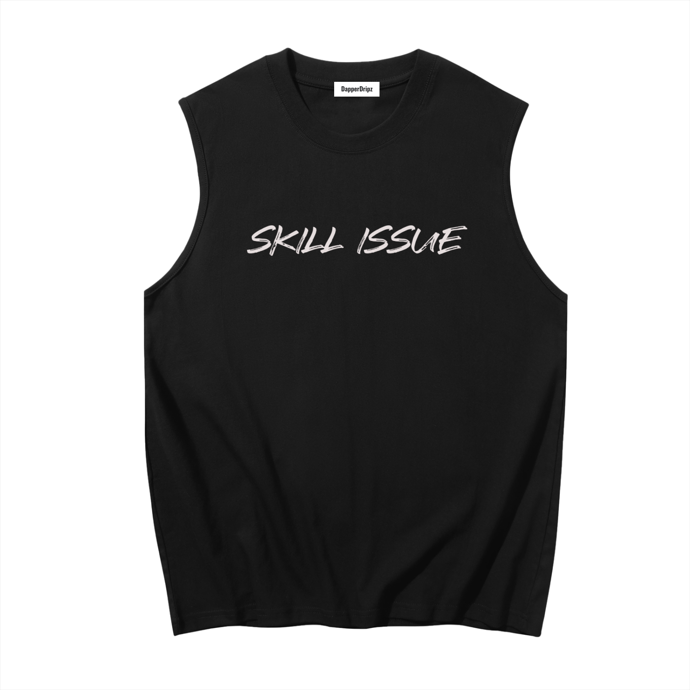 Skill-Men's Sleeveless Cotton Tank Top