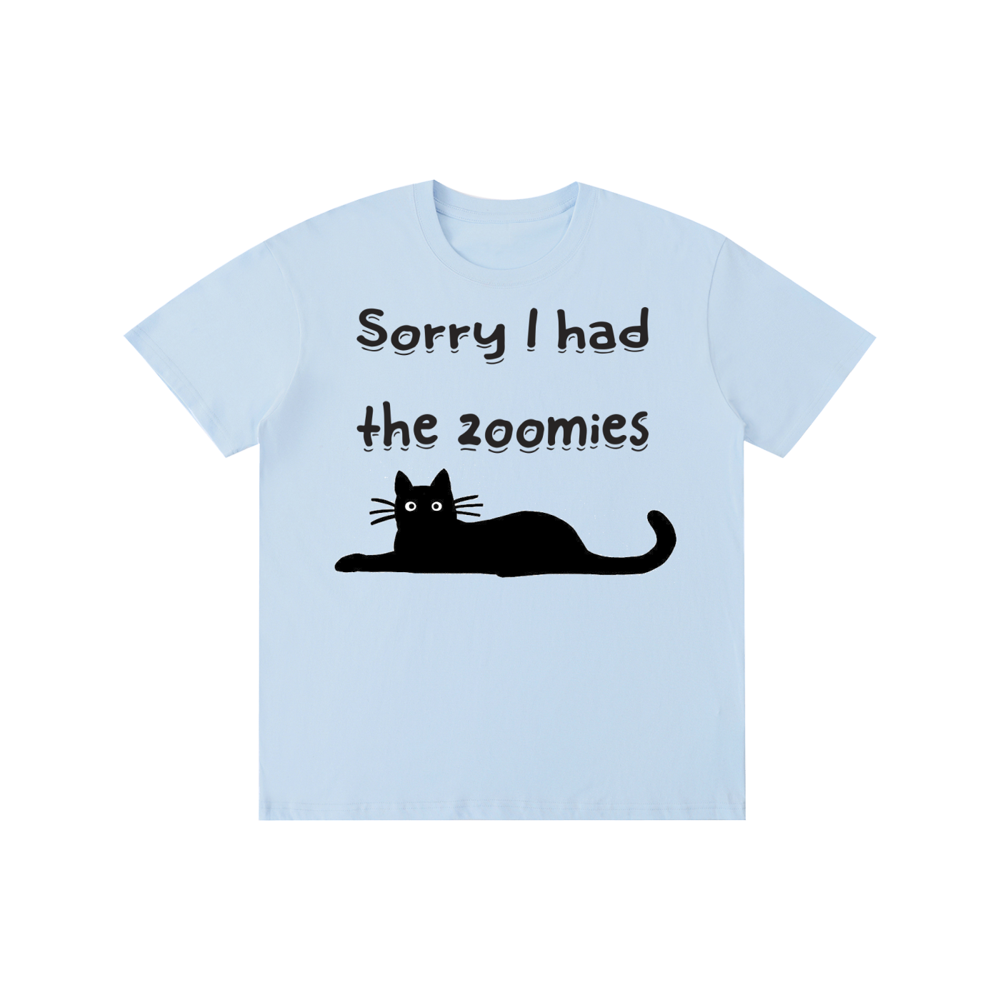Zoomies-Pure Cotton Unisex T-Shirt