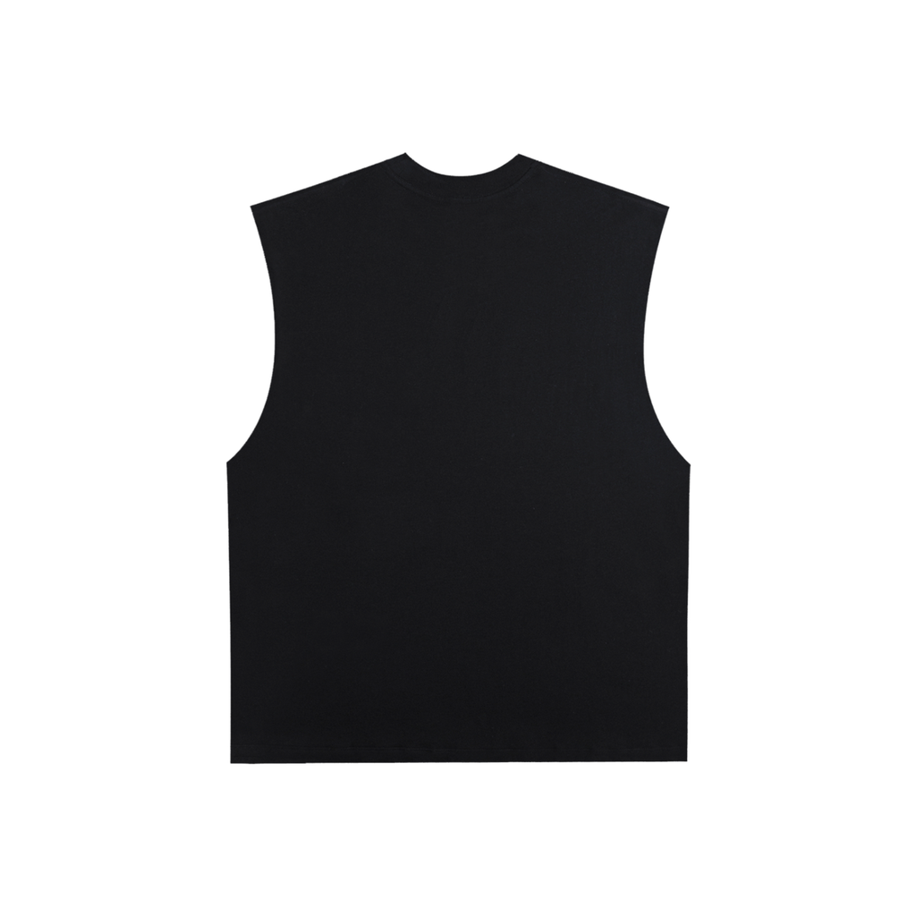 Swaga-Raw Edge Cotton Tank Top