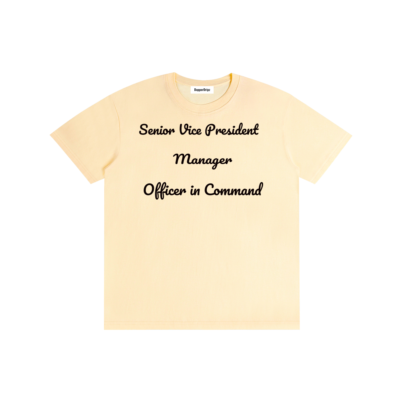 Senior vice-Pure Cotton Unisex T-Shirt