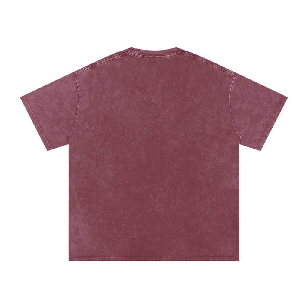 Dogs-Snow Washed Oversized Cotton T-Shirt