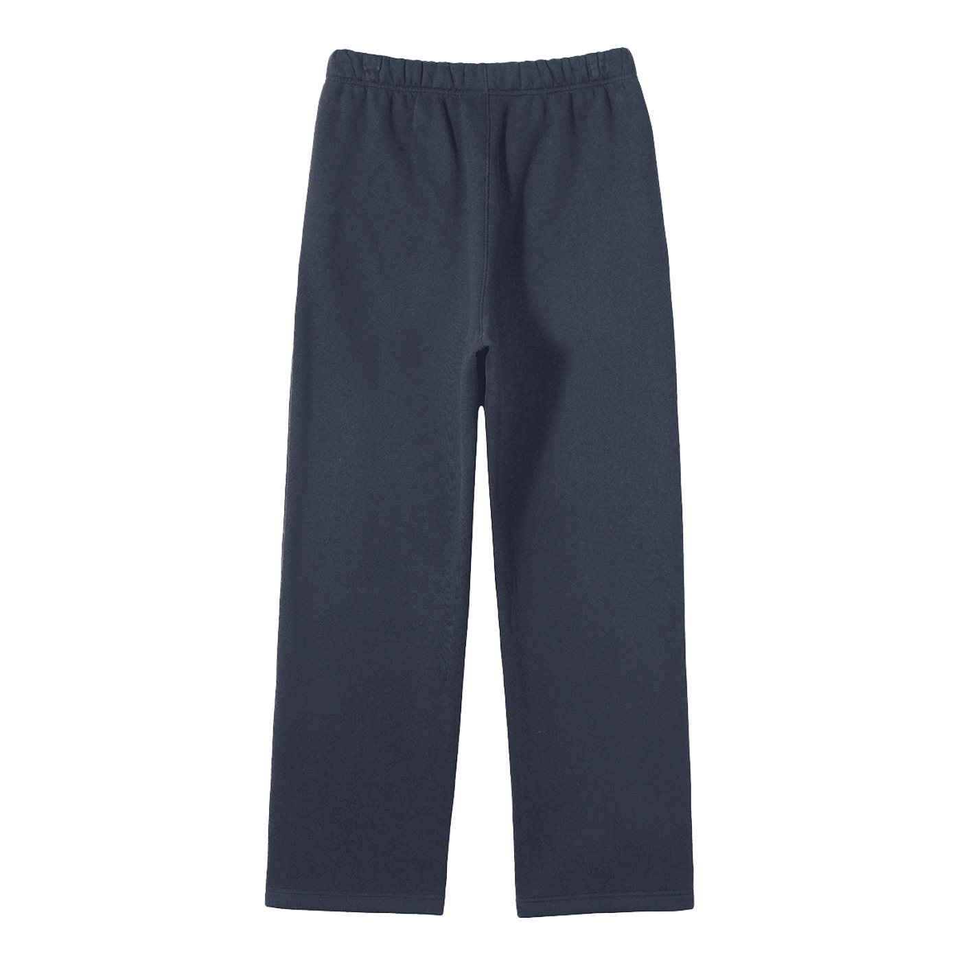 Sweats-Unisex Solid Color Fleece Straight Leg Pants