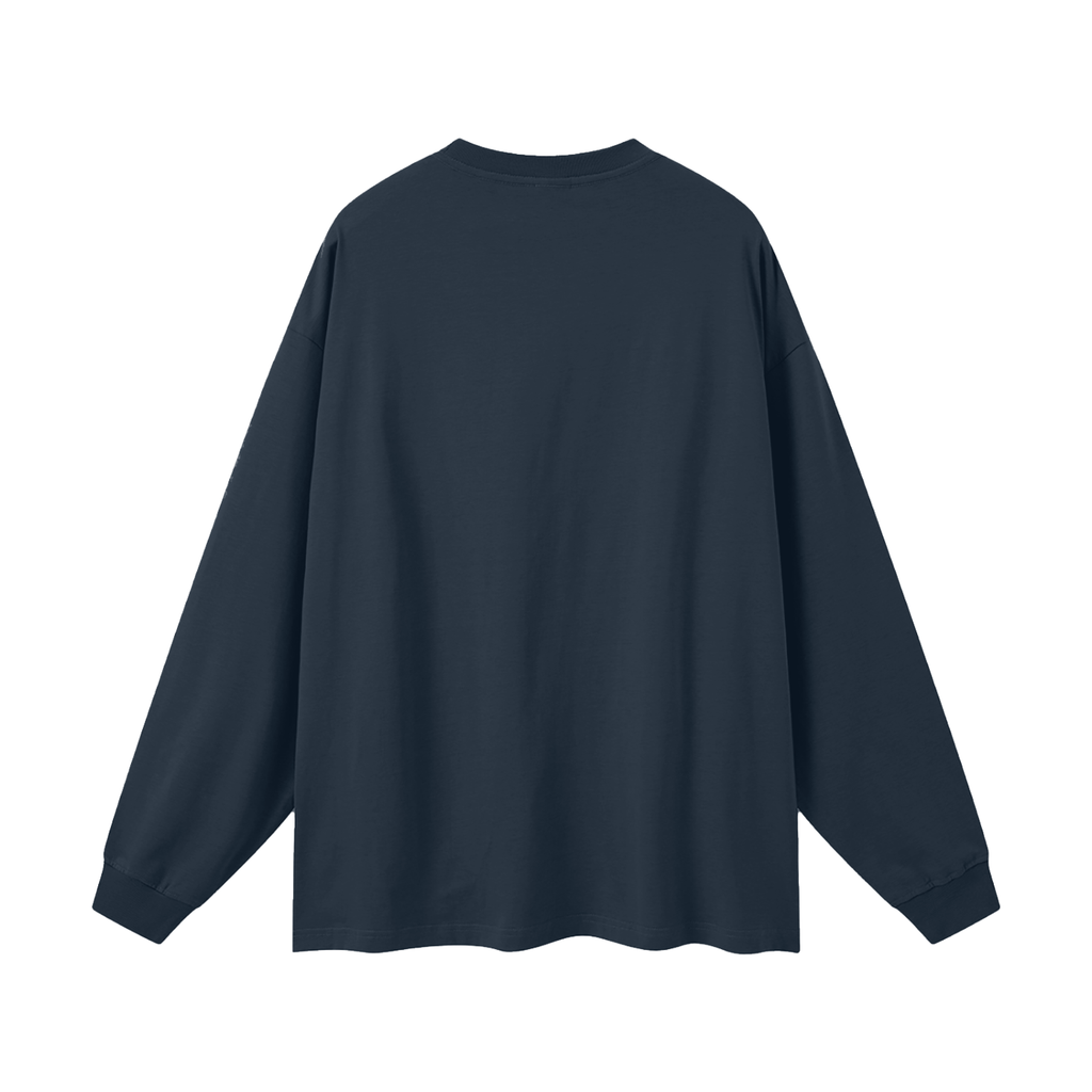 Dumb-Oversized Unisex Long Sleeve T-Shirt