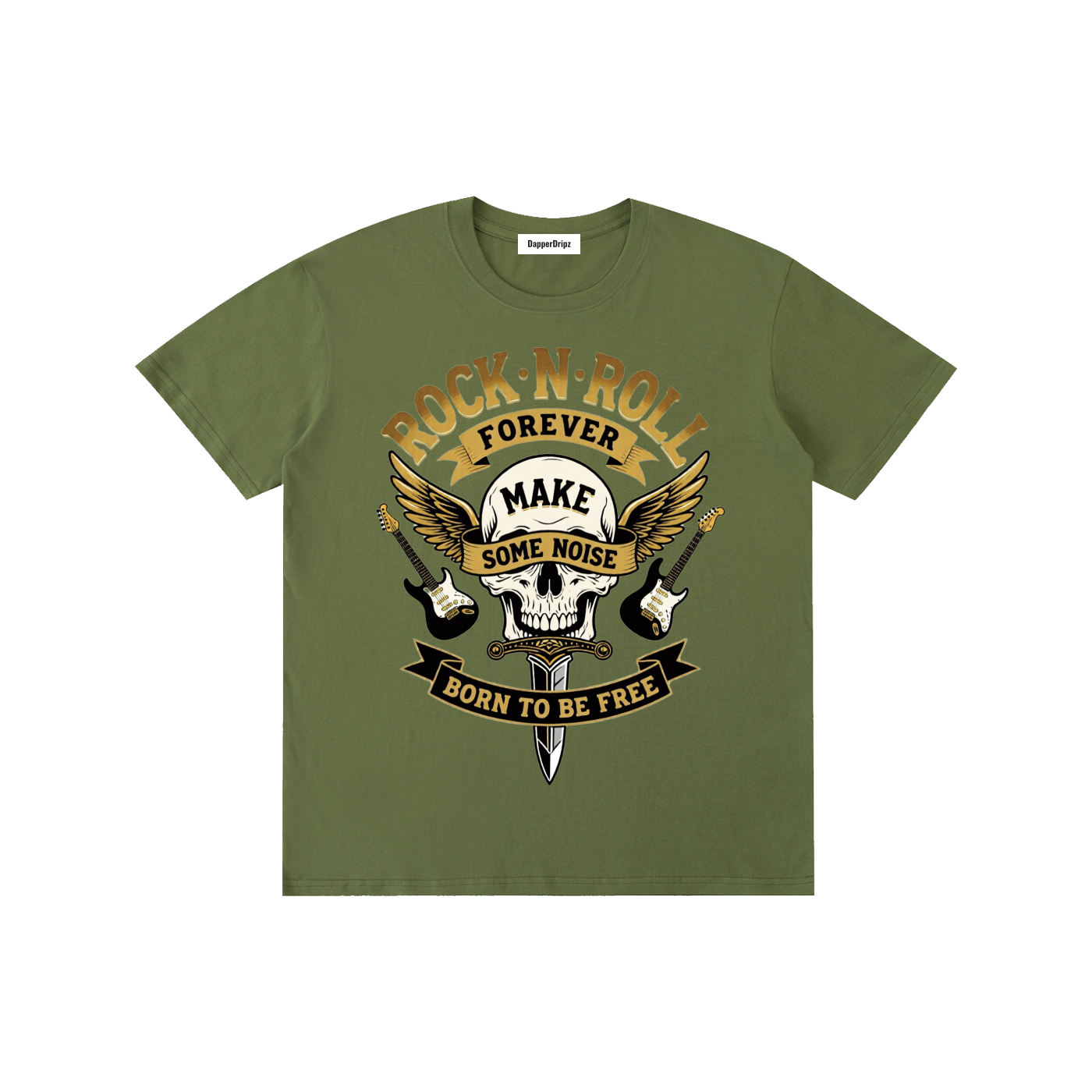 Rock-Pure Cotton Unisex T-Shirt