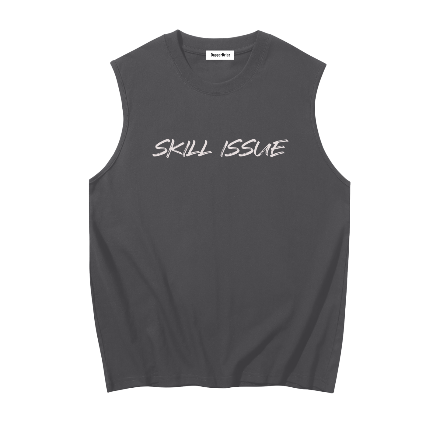 Skill-Men's Sleeveless Cotton Tank Top
