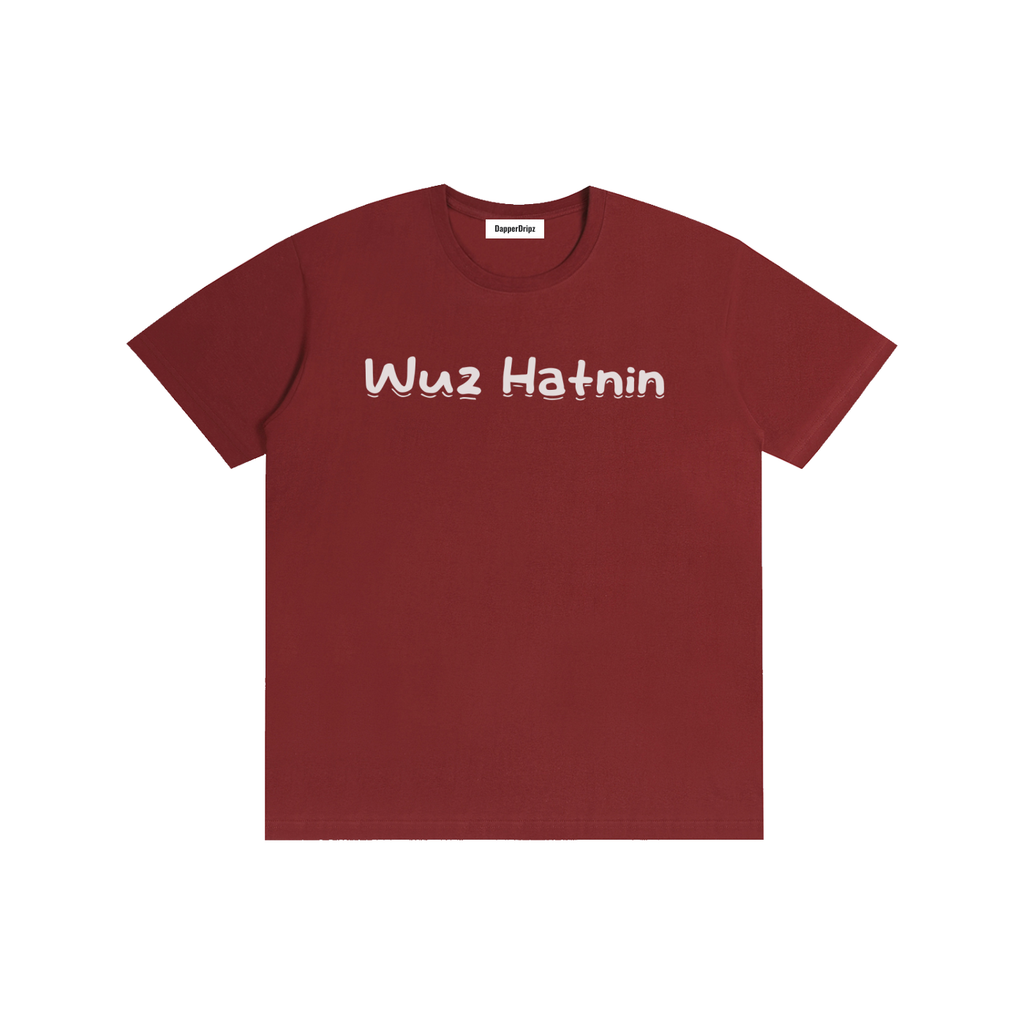 Wuz-Pure Cotton Unisex T-Shirt