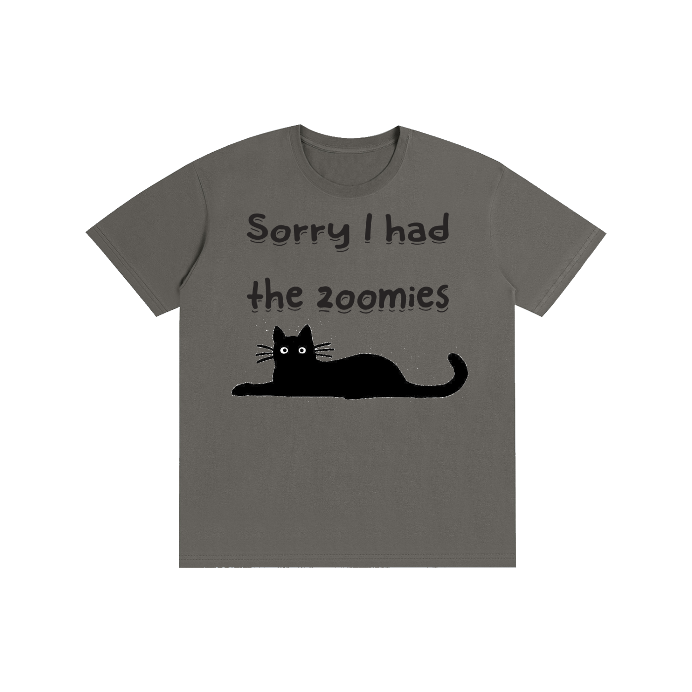 Zoomies-Pure Cotton Unisex T-Shirt