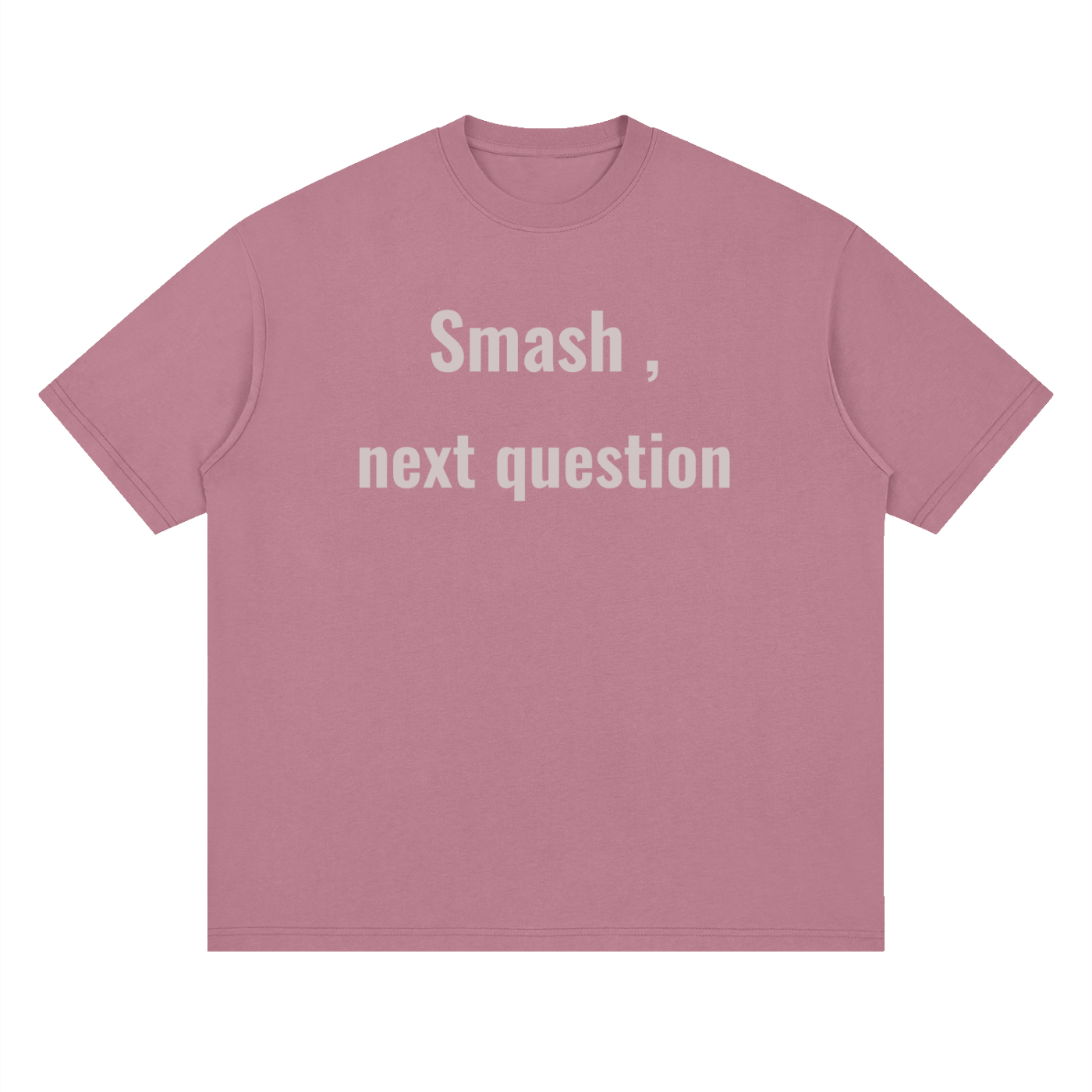 Smash-Streetwear Loose Drop Shoulder T-Shirt