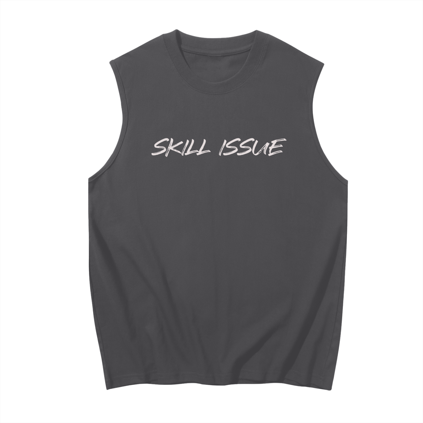 Skill-Men's Sleeveless Cotton Tank Top