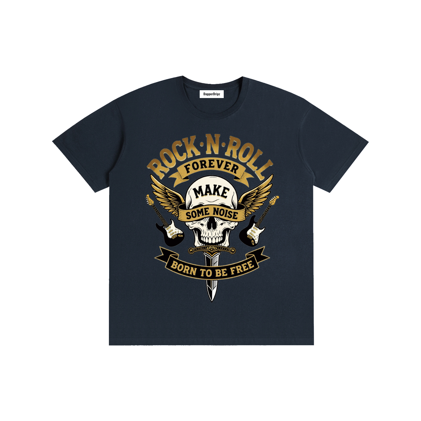 Rock-Pure Cotton Unisex T-Shirt
