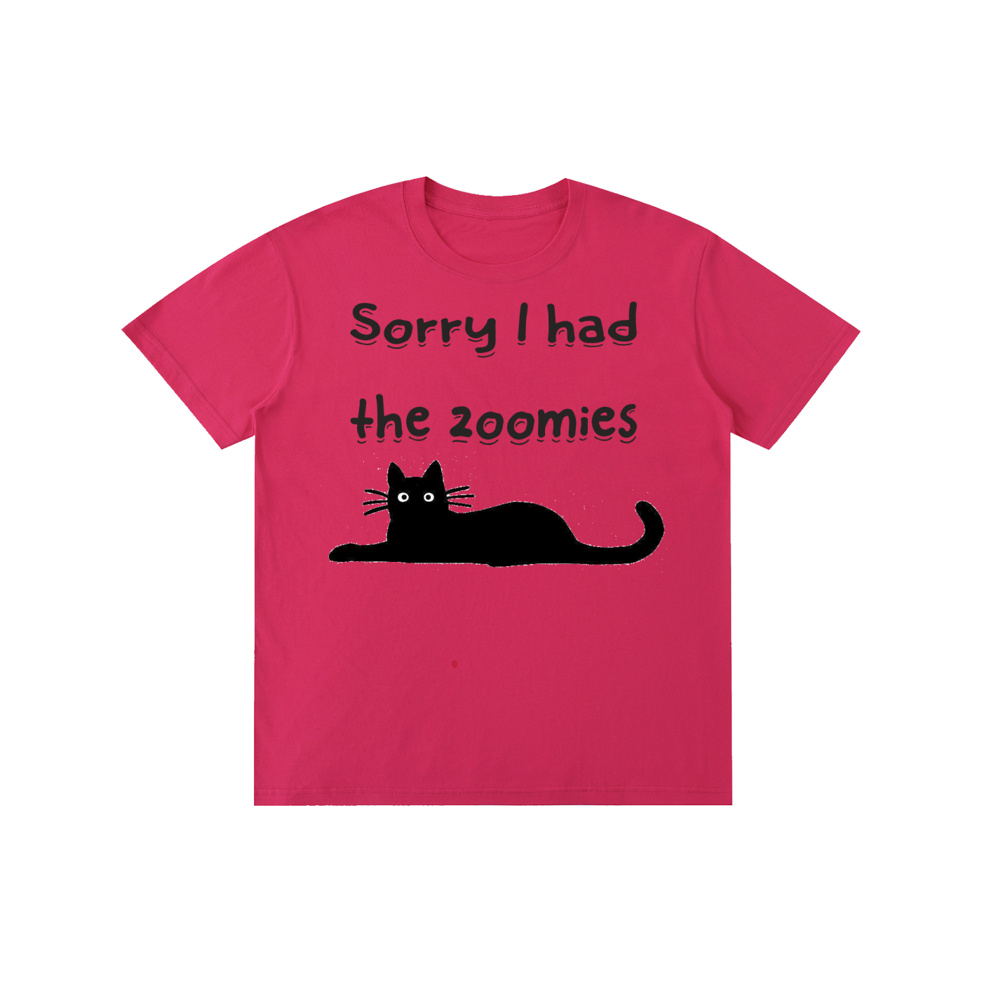 Zoomies-Pure Cotton Unisex T-Shirt