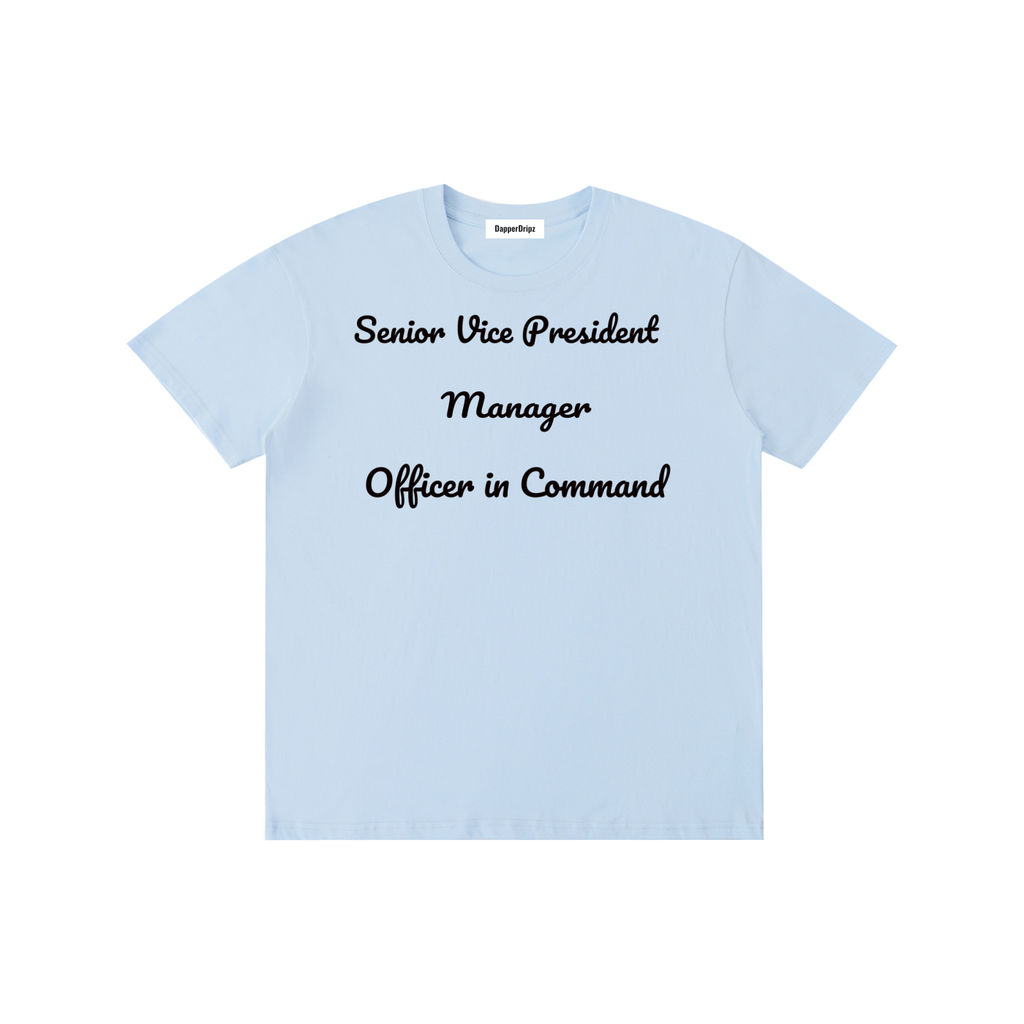 Senior vice-Pure Cotton Unisex T-Shirt