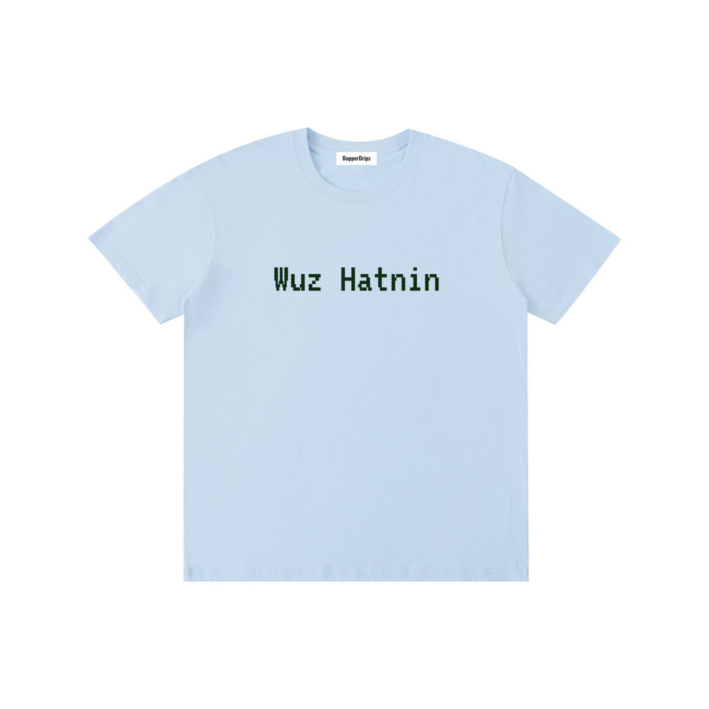 Wuz-Pure Cotton Unisex T-Shirt
