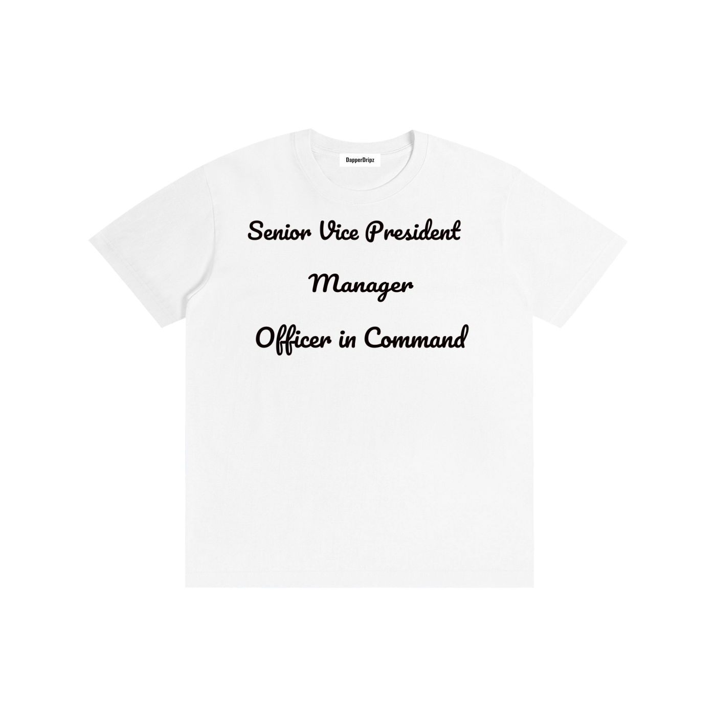 Senior vice-Pure Cotton Unisex T-Shirt