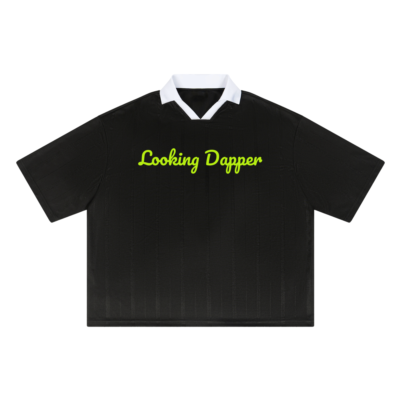 Dapper -Unisex Striped Boxy Soccer Jersey