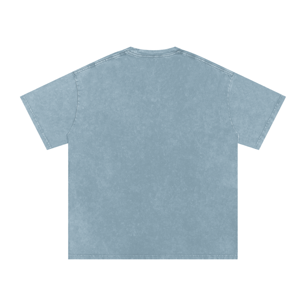 Dogs-Snow Washed Oversized Cotton T-Shirt