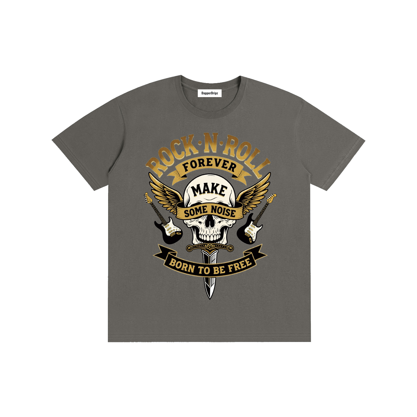 Rock-Pure Cotton Unisex T-Shirt