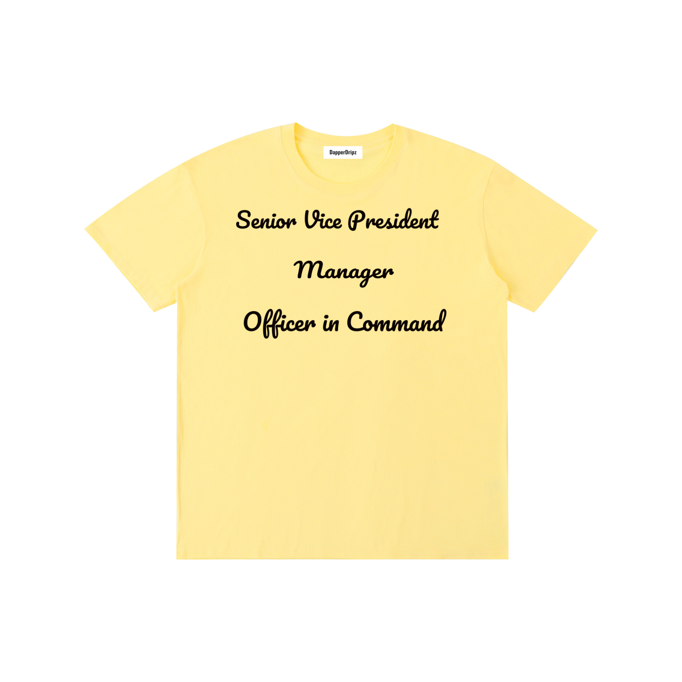 Senior vice-Pure Cotton Unisex T-Shirt